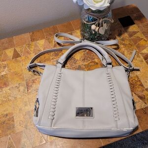 Nicole Lee Cream Shoulder Bag